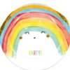 Rainbow Party Papptallrikar