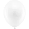 Rainbow Små Latexballonger Pastell Vita