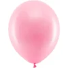 Rainbow Små Latexballonger Pastell Rosa 100-pack