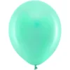 Rainbow Små Latexballonger Pastell Mintgröna 100-pack