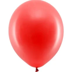 Rainbow Små Latexballonger Pastell Röda