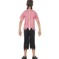 Randig Piratdräkt Barn (4-6 år (115-128 cm))