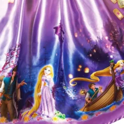 Rapunzel Dräkt Barn Large (7-8 år (122-128 cl))