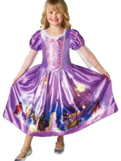 Rapunzel Dräkt Barn Large (7-8 år (122-128 cl))