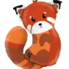 Röd Panda Ballong Folie