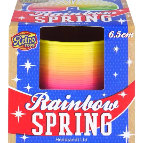 Regnbågsfärgad Slinky Leksak