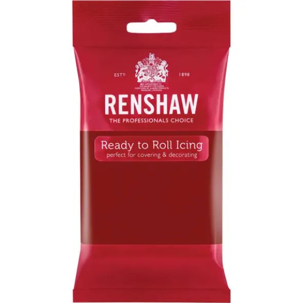 Renshaw Sockerpasta Ruby Red 250 gram