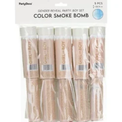 Rökbomb Blå 22,5 cm 5-pack