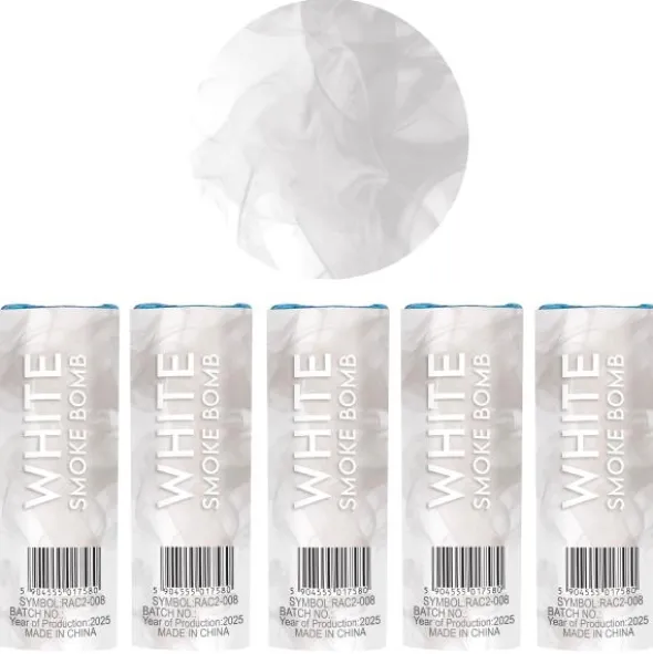 Rökbomb Vit 11,5 cm 5-pack