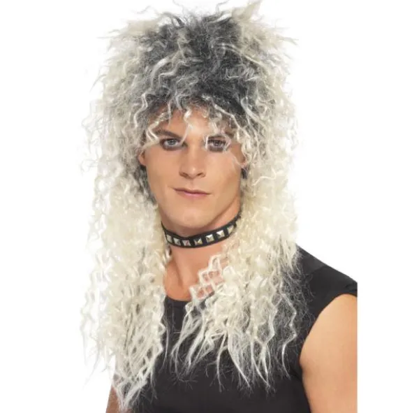 Rock Peruk Svart/Blond