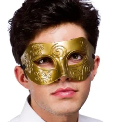 Rome Ögonmask Antik Guld