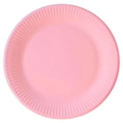 Rosa Pappassietter Solid Color