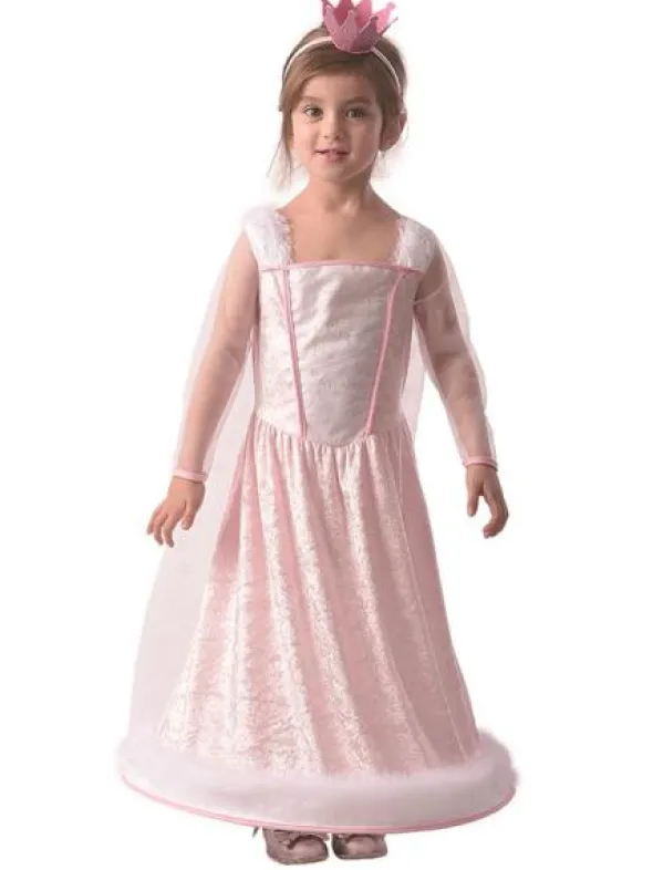 Rosa Prinsessklänning Barn (2-4 år (92-104 cl))