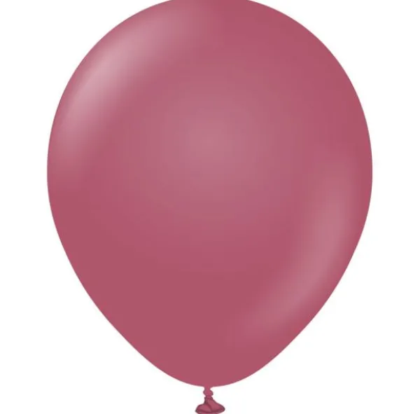 Rosa Stora Standard Latexballonger Wild Berry (5-pack)