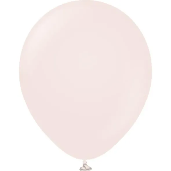 Rosa Stora Standard Latexballonger Pink Blush (5-pack)