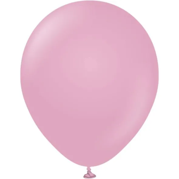 Rosa Stora Standard Latexballonger Dusty Rose (5-pack)