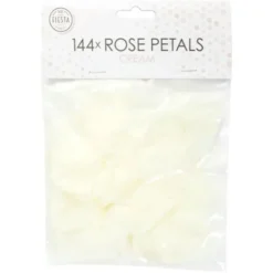 Rosenblad Konfetti Krämvit