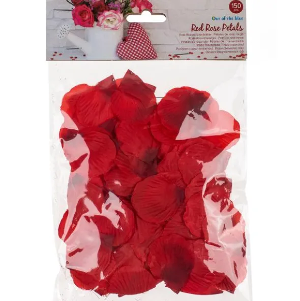 Rosenblad Ombre Röd 150-pack