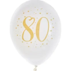80 Års Ballonger Stjärnor