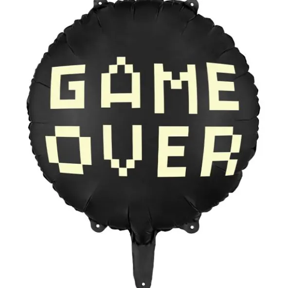 Rund Folieballong Game Over