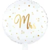Rund Folieballong Mrs