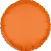 Rund Folieballong Neonorange