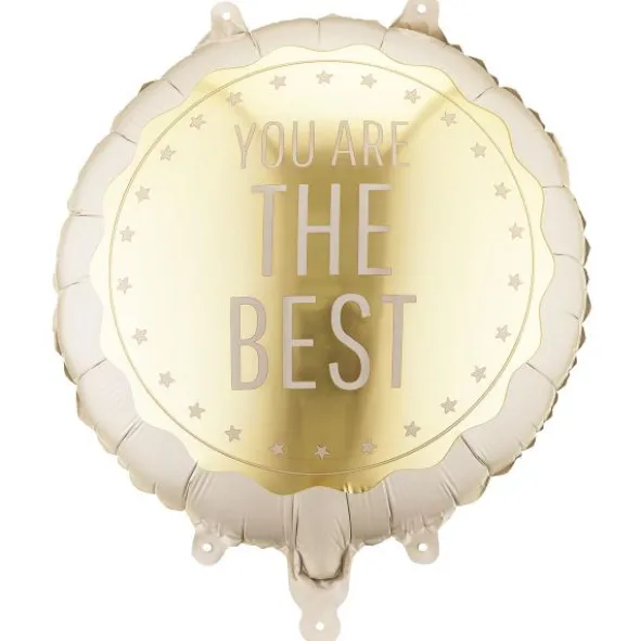 Rund Folieballong You Are The Best 35 cm