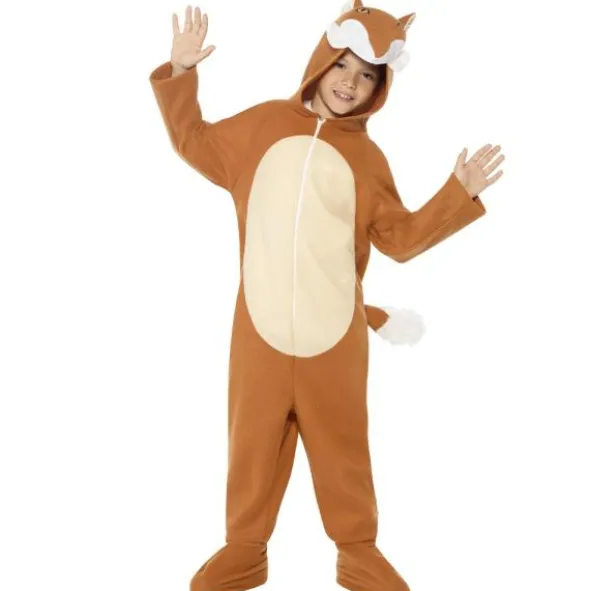 Räv Maskeraddräkt Barn Medium (7-9 år (130-143 cm))