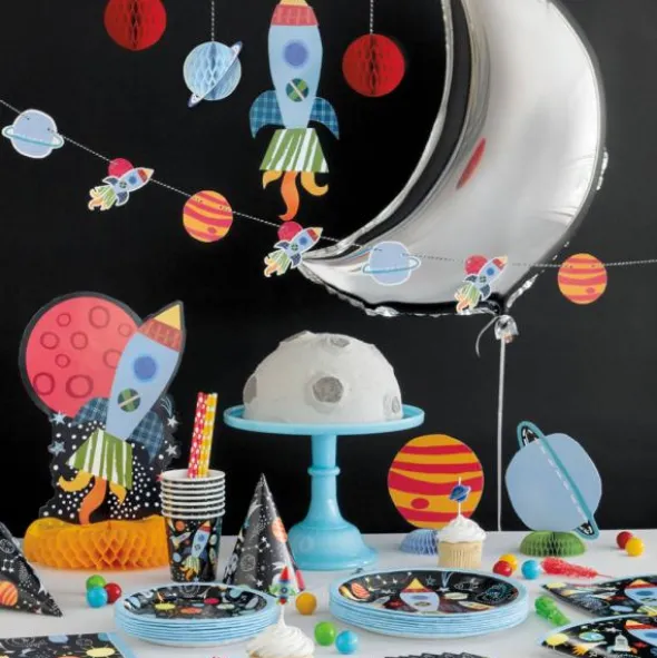Rymden Pappassietter Outer Space