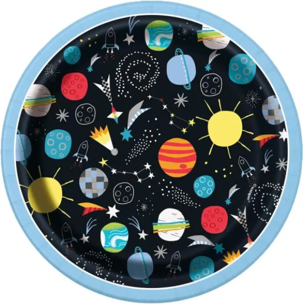 Rymden Pappassietter Outer Space
