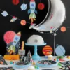 Rymden Papptallrikar Outer Space