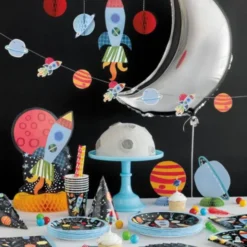 Rymden Papptallrikar Outer Space