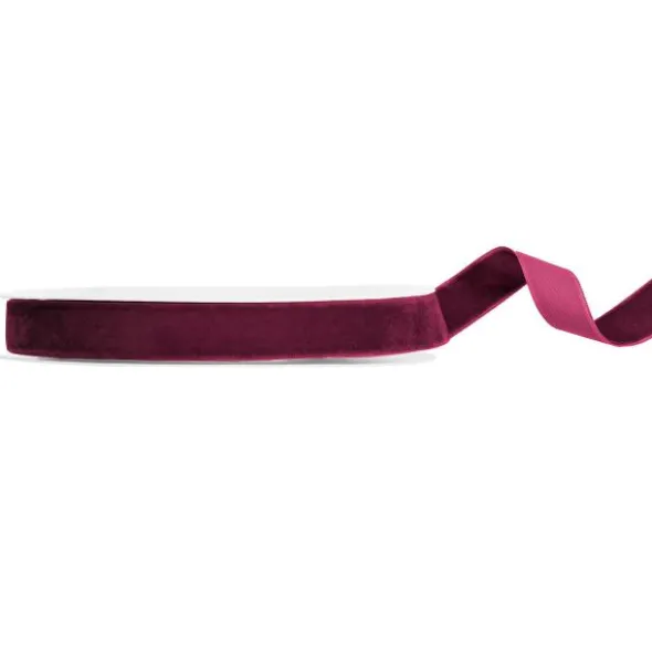 Sammetsband Lila 15 mm
