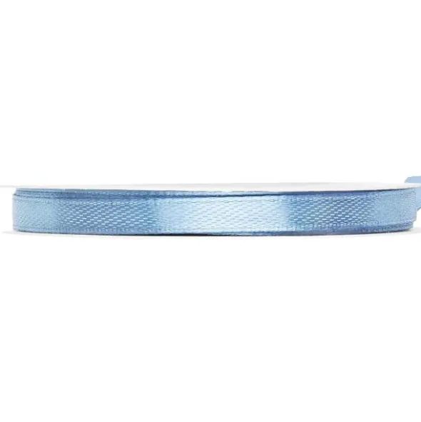Satinband Dimblå 6 mm