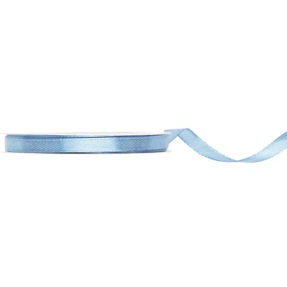 Satinband Dimblå 6 mm