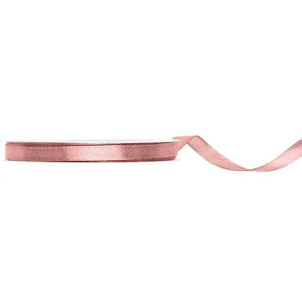 Satinband Gammalrosa 6 mm