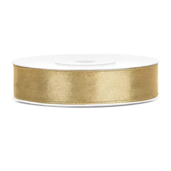 Satinband Ljus Guld