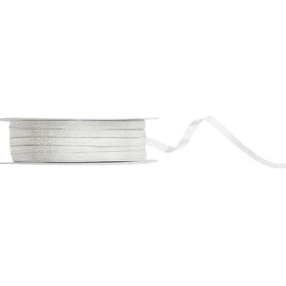 Satinband Ljuskräm 3 mm