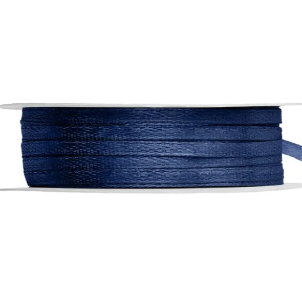 Satinband Marinblå 3 mm