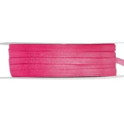 Satinband Mörkrosa 3 mm