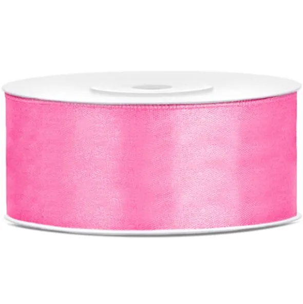 Satinband Rosa 25 mm