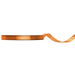Satinband Rostorange 6 mm