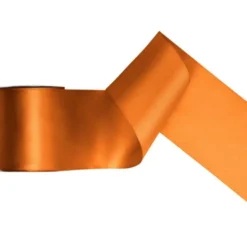 Satinband Rostorange 100 mm