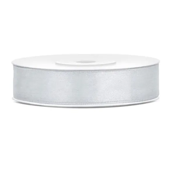 Satinband Silver