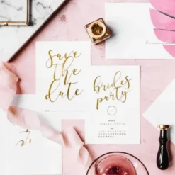 Save The Date Möhippa Inbjudningskort