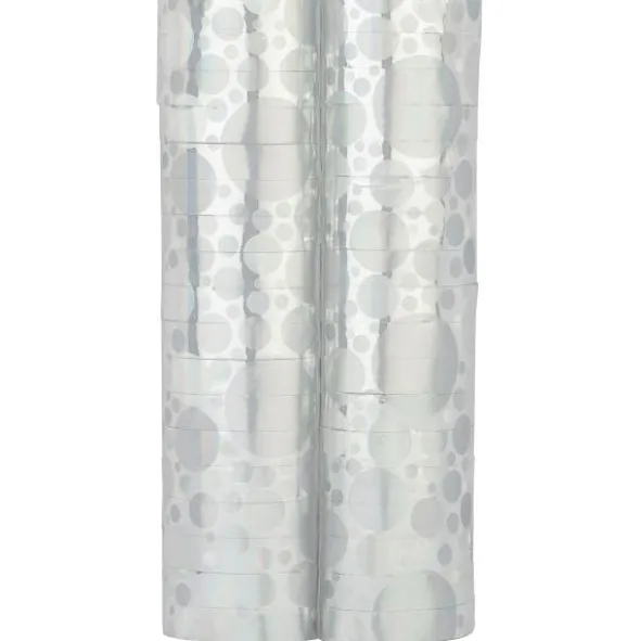 Serpentiner med Prickar Silver 2-Pack