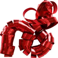 Serpentiner Metallic Röd 2-pack