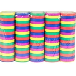 Serpentiner Mångfärgade 5-pack
