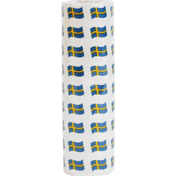 Serpentiner Svenska Flaggan