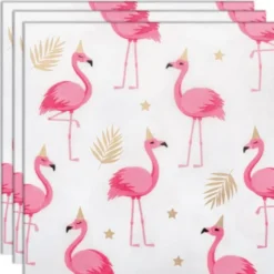 Servetter Flamingos